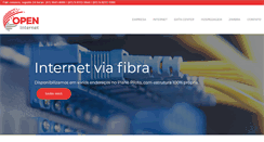 Desktop Screenshot of openinternet.com.br